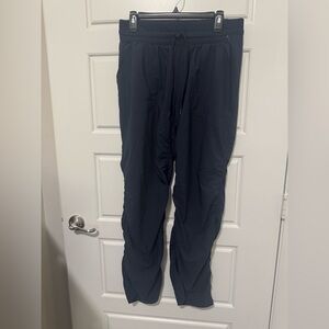 Marika women’s Navy ruched joggers Size L